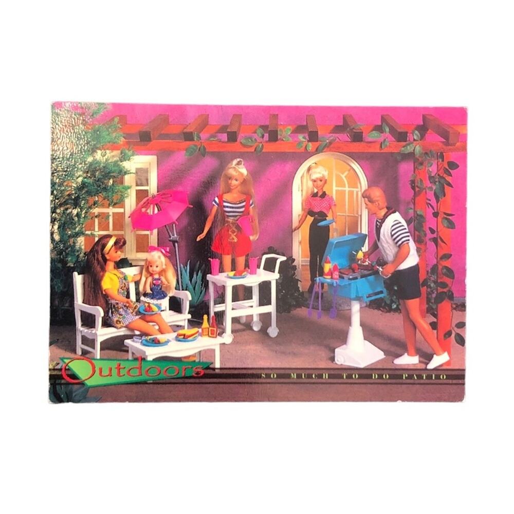 Barbie 94 Trading Card Outdoors So Much Fun Patio Collectible Card